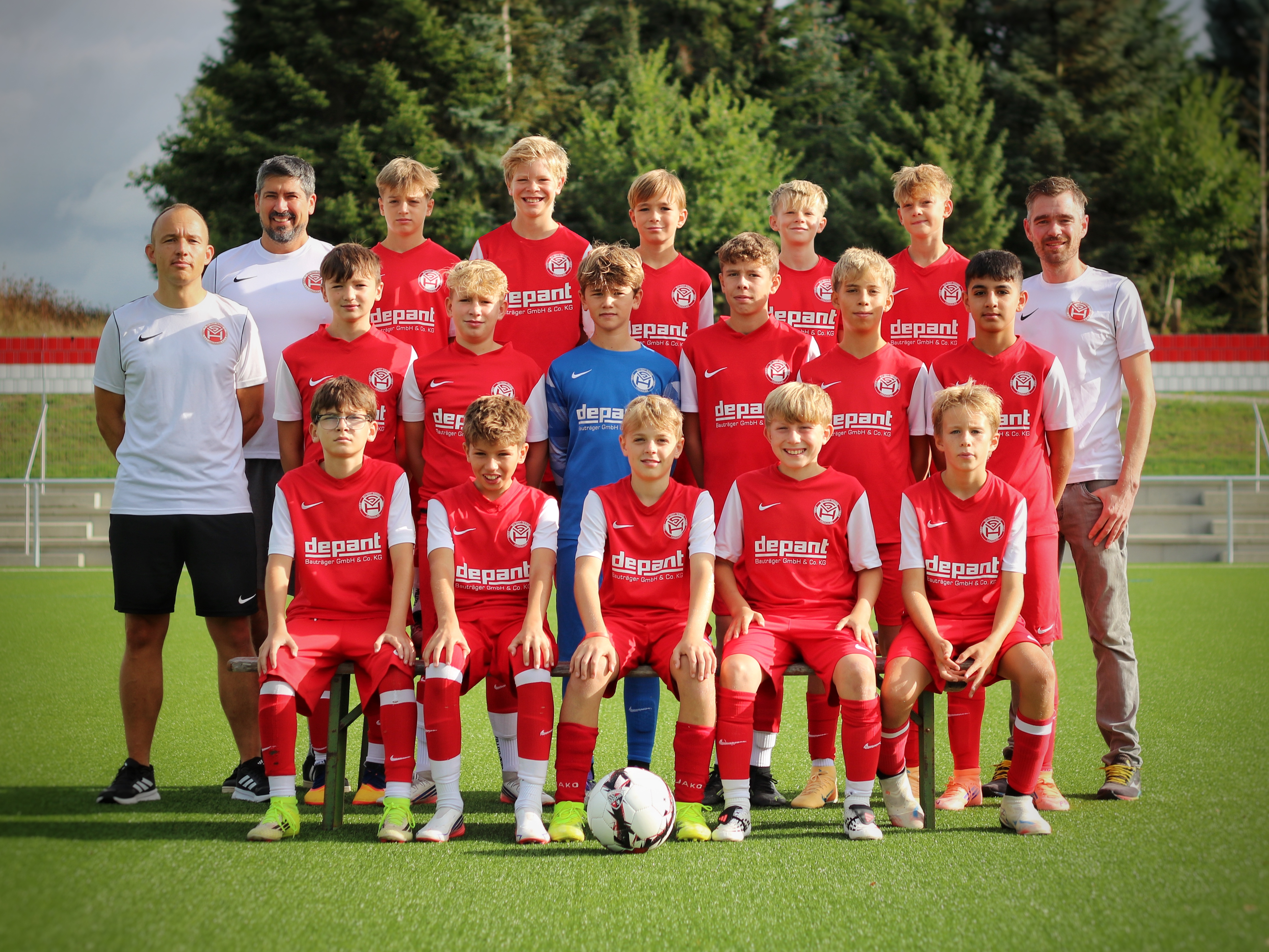 Die D1 (U13) der Saison 2026/27